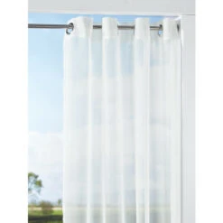 Discount ✨ Vermont Country Store Sunny Days Indoor/Outdoor Grommet Top Panel White 🌟