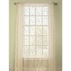 Coupon β Vermont Country Store Birdsong Lace Rod Pocket Panel Or Tier White β