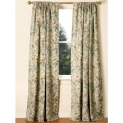 Best reviews of โญ Vermont Country Store Jacobean Paisley Lined Rod Pocket Curtains Black ๐