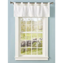 New ๐ฅ Vermont Country Store Jane's Plain And Simple Rod Pocket Curtains White ๐