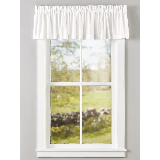 Best reviews of โ Vermont Country Store Classic Hemstitch Rod Pocket Tailored Valance White โ๏ธ - Image 3