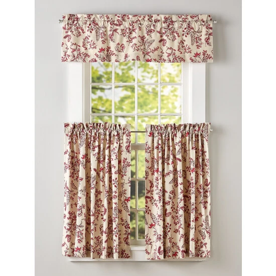 Outlet ๐ Vermont Country Store Woodland Hills Rod Pocket Tailored Valance ๐ - Image 2