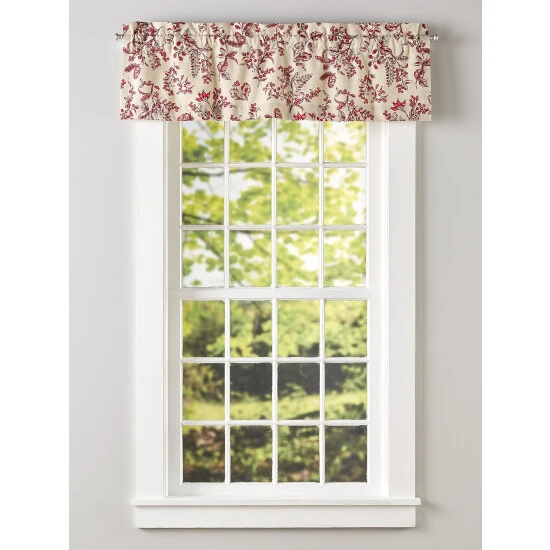 Outlet ๐ Vermont Country Store Woodland Hills Rod Pocket Tailored Valance ๐ - Image 4