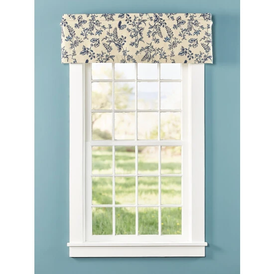 Outlet ๐ Vermont Country Store Woodland Hills Rod Pocket Tailored Valance ๐ - Image 5