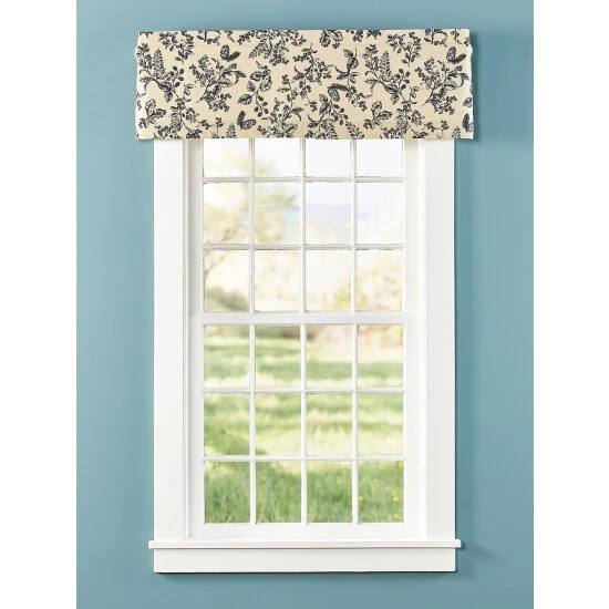 Outlet ๐ Vermont Country Store Woodland Hills Rod Pocket Tailored Valance ๐ - Image 6