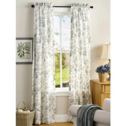 Budget 🔔 Vermont Country Store Amelia Grommet Top Patio Panel With Pull Wand Pomegranate Red ✨