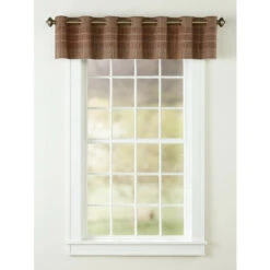Best Pirce ๐ Vermont Country Store Grommet Top Bamboo Valance Walnut โ๏ธ