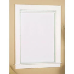 Cheapest ❤️ Vermont Country Store Blackout Cordless Cotton-Blend Roller Shade White 🥰