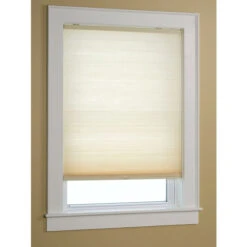 New 😉 Vermont Country Store Honeycomb Cellular Pleated Light-Filtering Cordless Shade Natural 🥰