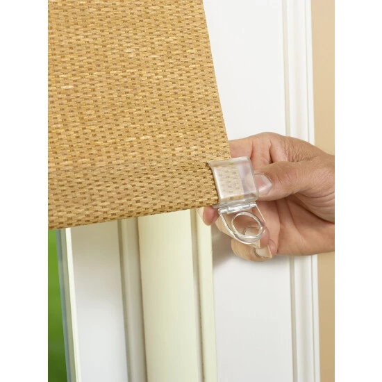 Deals β Vermont Country Store Textured Light-Filtering Woven Roller Shade White β - Image 4