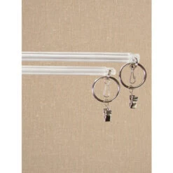 Best Pirce 🔥 Vermont Country Store Clear Acrylic Curtain Wand, Set Of 2 ⌛