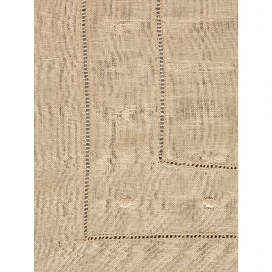 Hot Sale ๐ฏ Vermont Country Store Soft Tweed Lined Rod Pocket Tailored Valance Natural โค๏ธ - Image 5