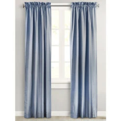 Buy ✔️ Vermont Country Store Insulated Ticking Stripe Rod Pocket Curtains Burgundy ❤️