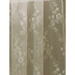 Budget 😉 Vermont Country Store Enchanted Gardens Lace Rod Pocket Panel Shell 🤩