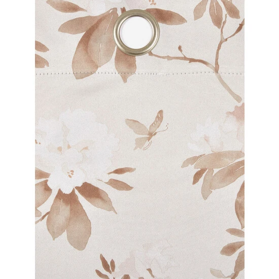 Wholesale 😍 Vermont Country Store Supreme Blackout Floral Grommet Top Short Panel With Pull Wand Seafoam 💯 - Image 7